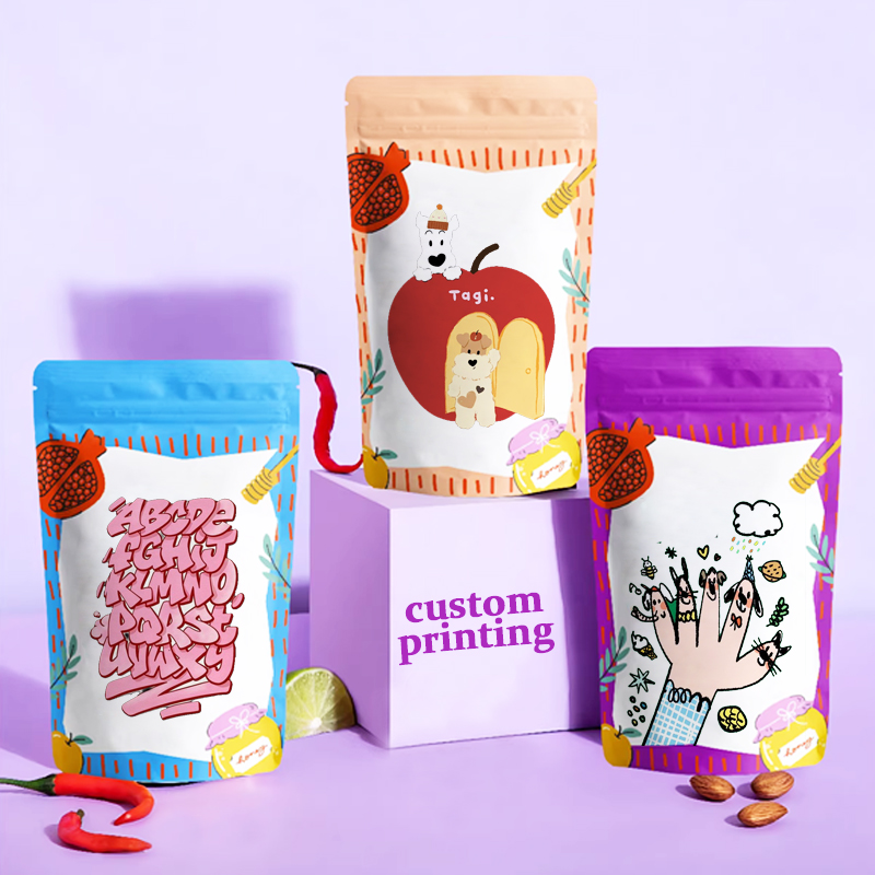 Food Lovers Snacks - Borsa in foglio di alluminio Borsa