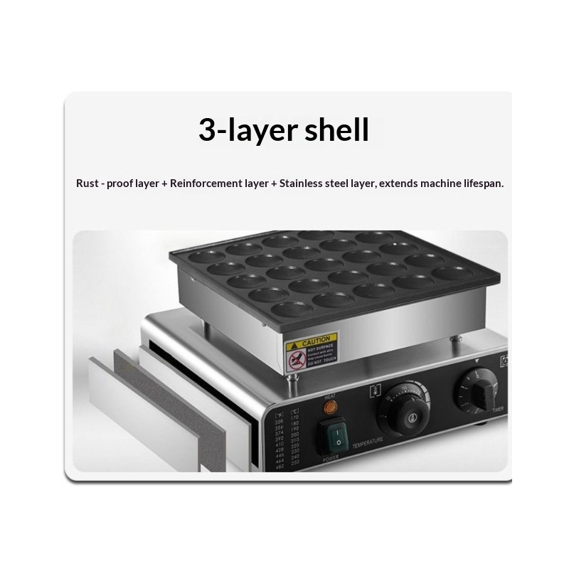 Food Snacks Making Machine - Macchina Elettrica per Pancake con Superficie
