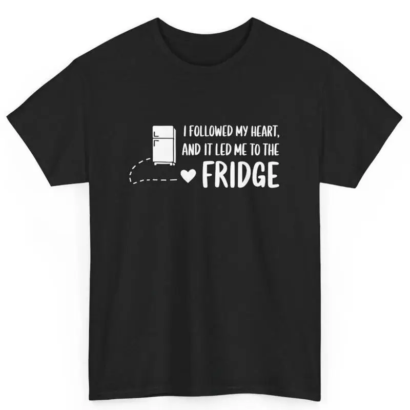 Food Lovers Snacks - T-shirt in cotone I Followed My