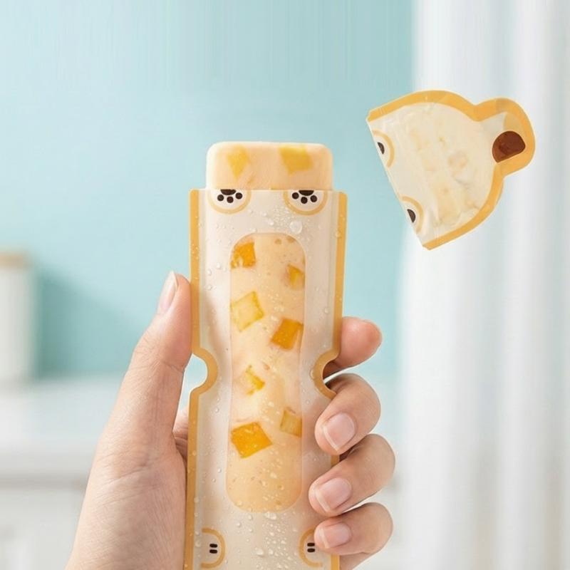 Food Snacks For Toddlers - 20 Sacchetti per Ghiaccioli Fai-da-Te con