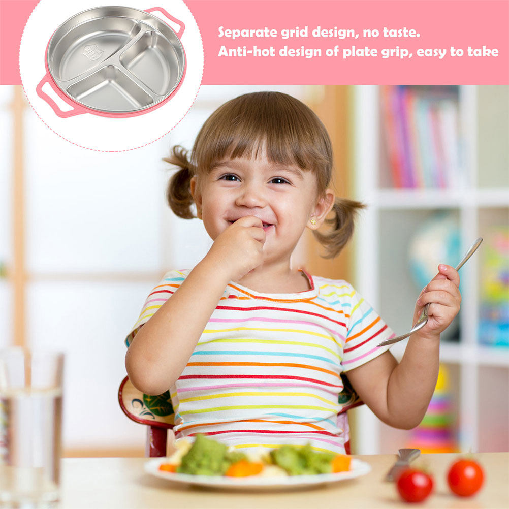 Piatto per Bambini in Acciaio  - Food Snacks For Toddlers recensione e prezzo